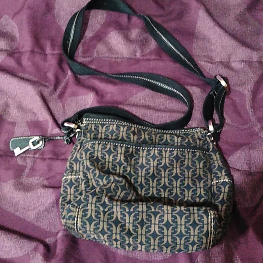 Fossil Black and Brown purse - Picture 2 of 10